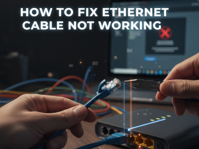 how to fix ethernet cable