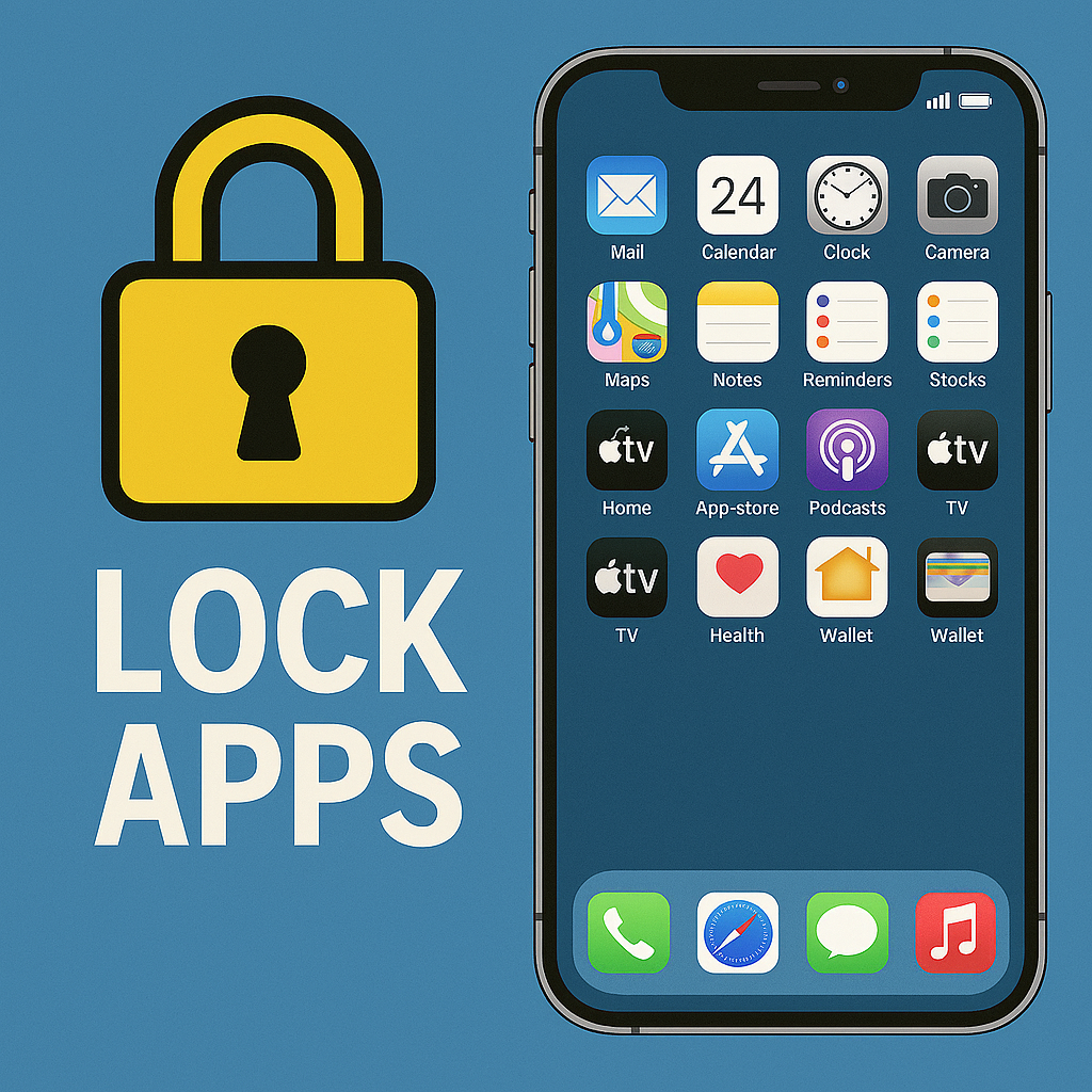 lock & unlock apps on iphone and ipad
