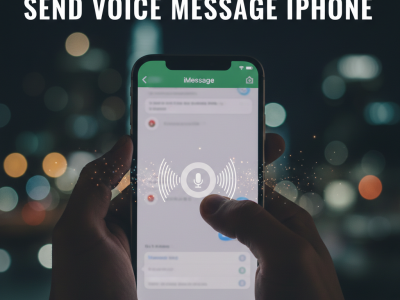 Send Voice Message on Iphone