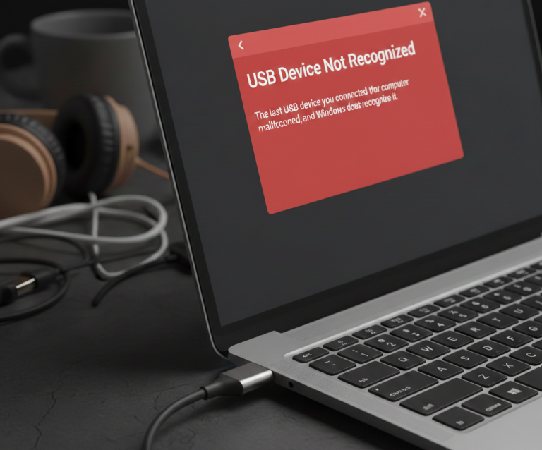 USB Port Not Working? Device Not Recognized? Quick Fix Here