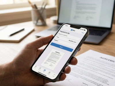 how to fax from iphone and ipad