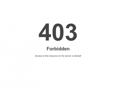 403 forbidden error browsers