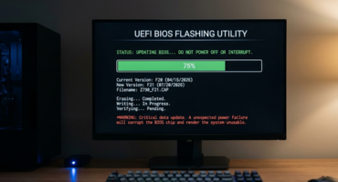 updating bios on windows computer